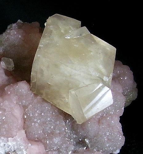 Calcite On Datolite