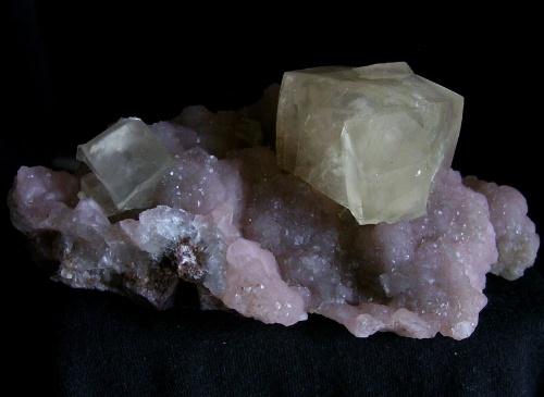 Calcite On Datolite