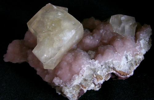 Calcite On Datolite