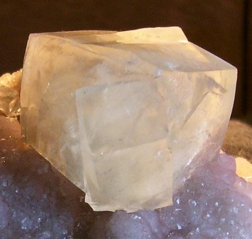 Calcite On Datolite