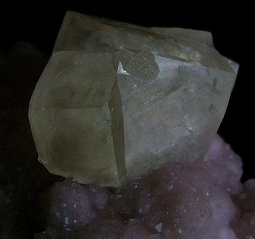 Calcite On Datolite