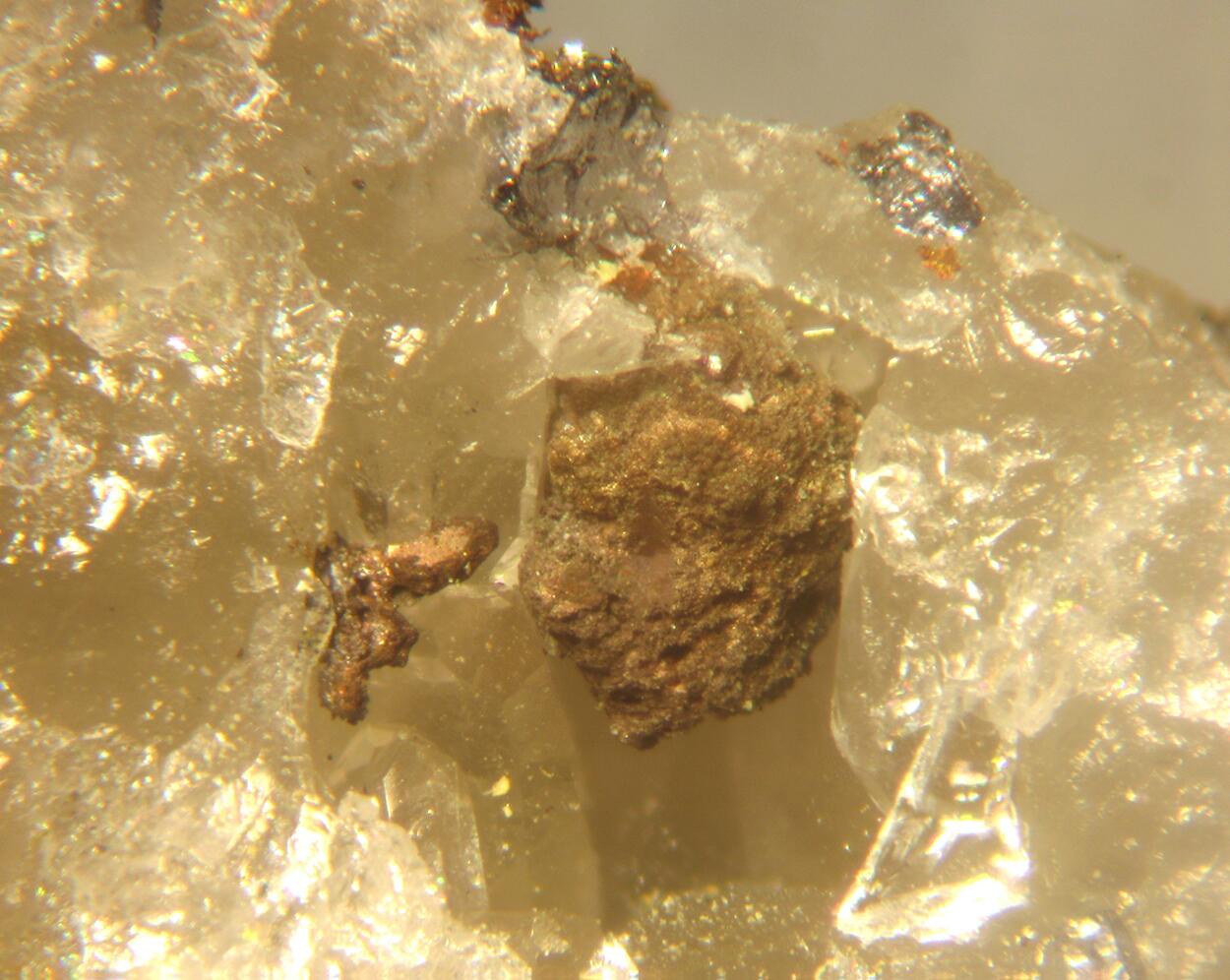 Copper Molybdenite Pharmacosiderite