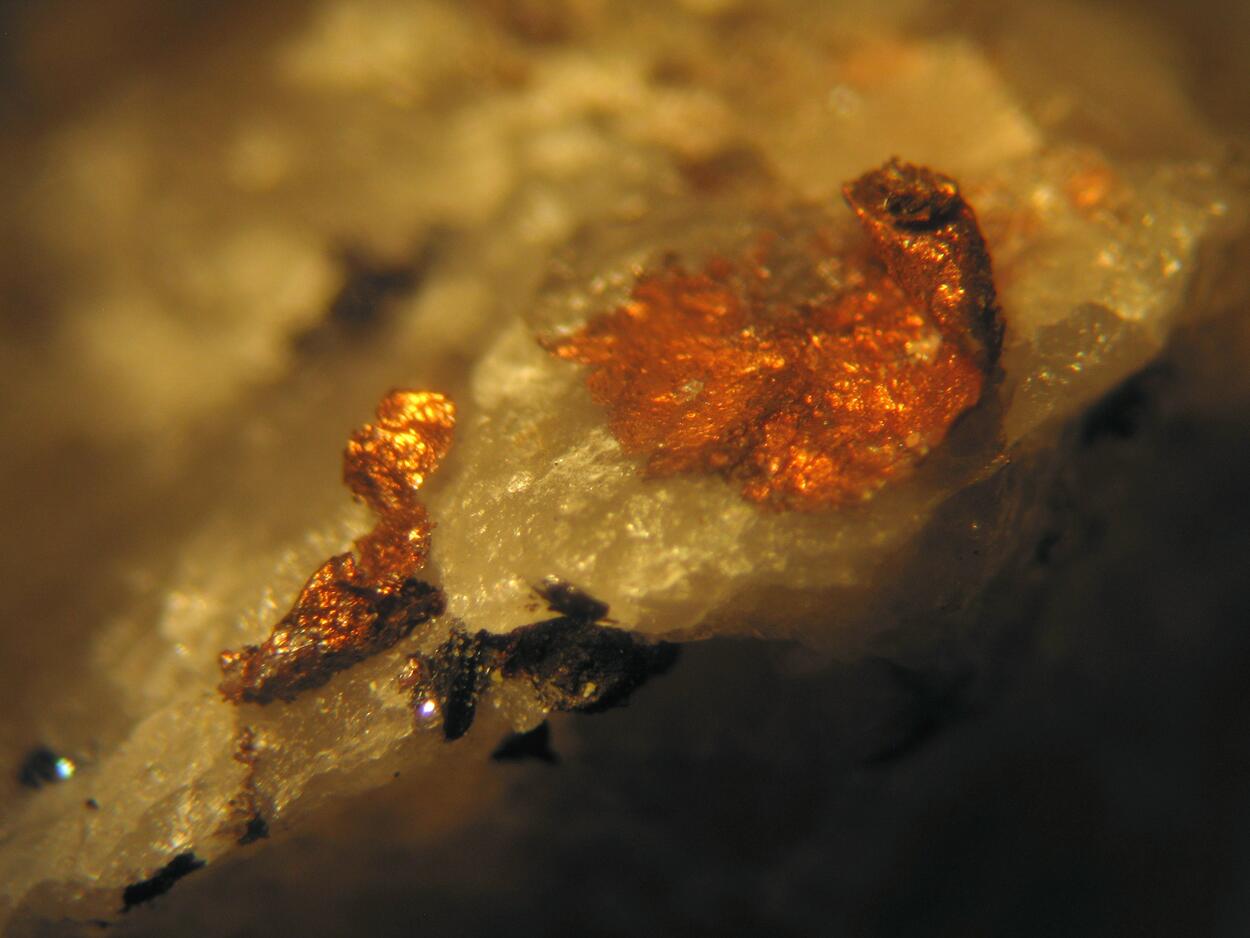 Copper Molybdenite Pharmacosiderite