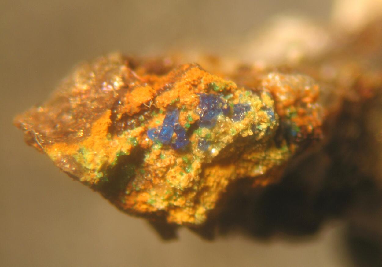 Linarite & Brochantite