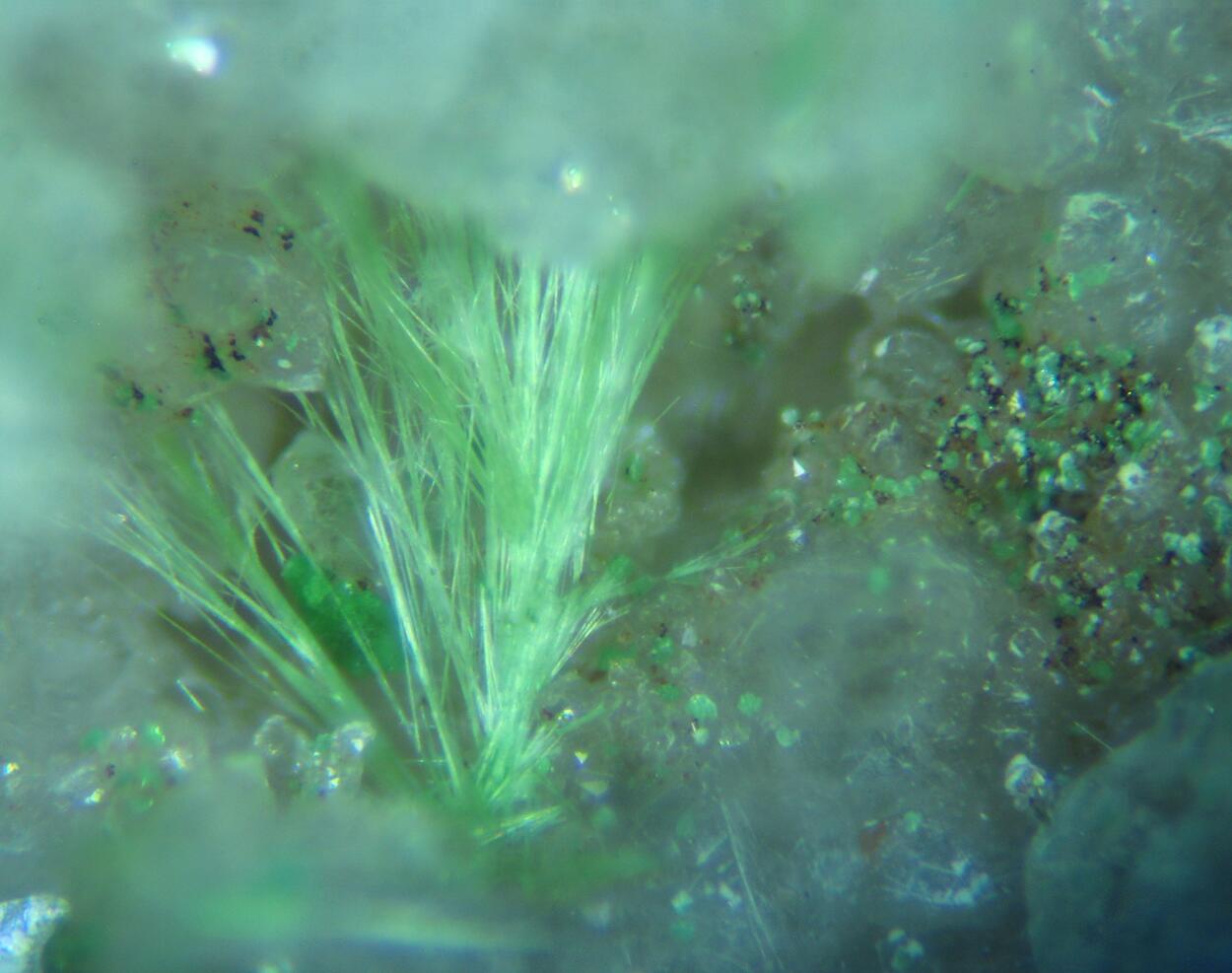 Agardite-(Ce) Duftite Baryte