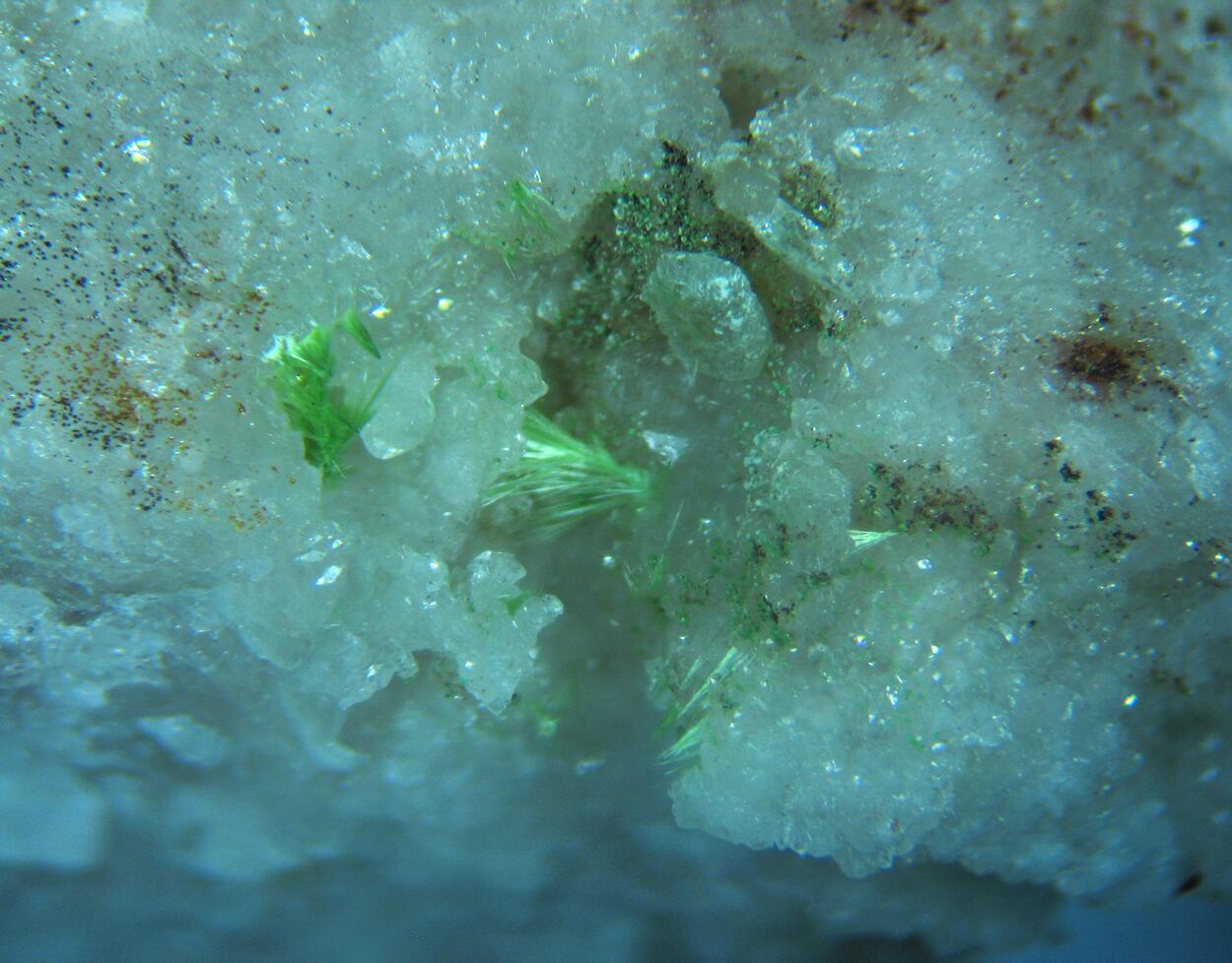 Agardite-(Ce) Duftite Baryte