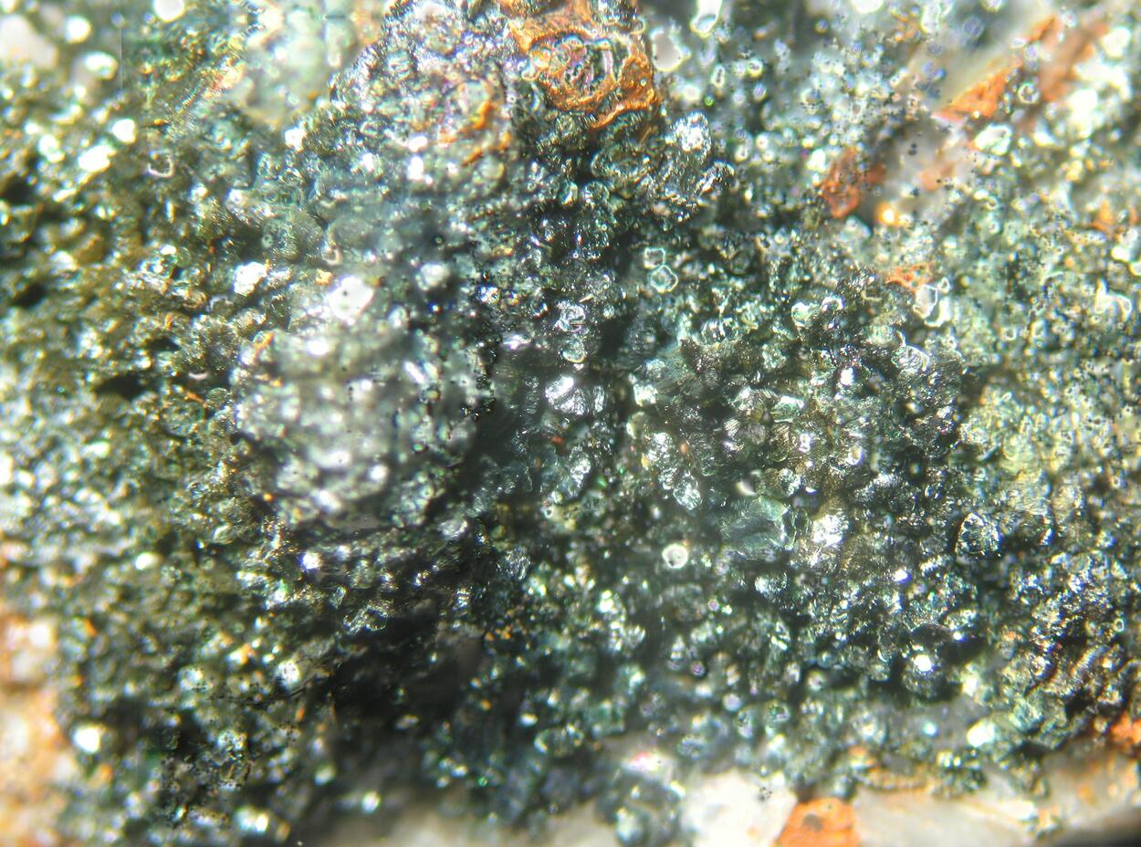 Clinochlore Pyrite Hematite