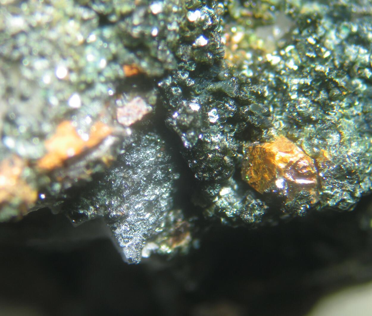 Clinochlore Pyrite Hematite