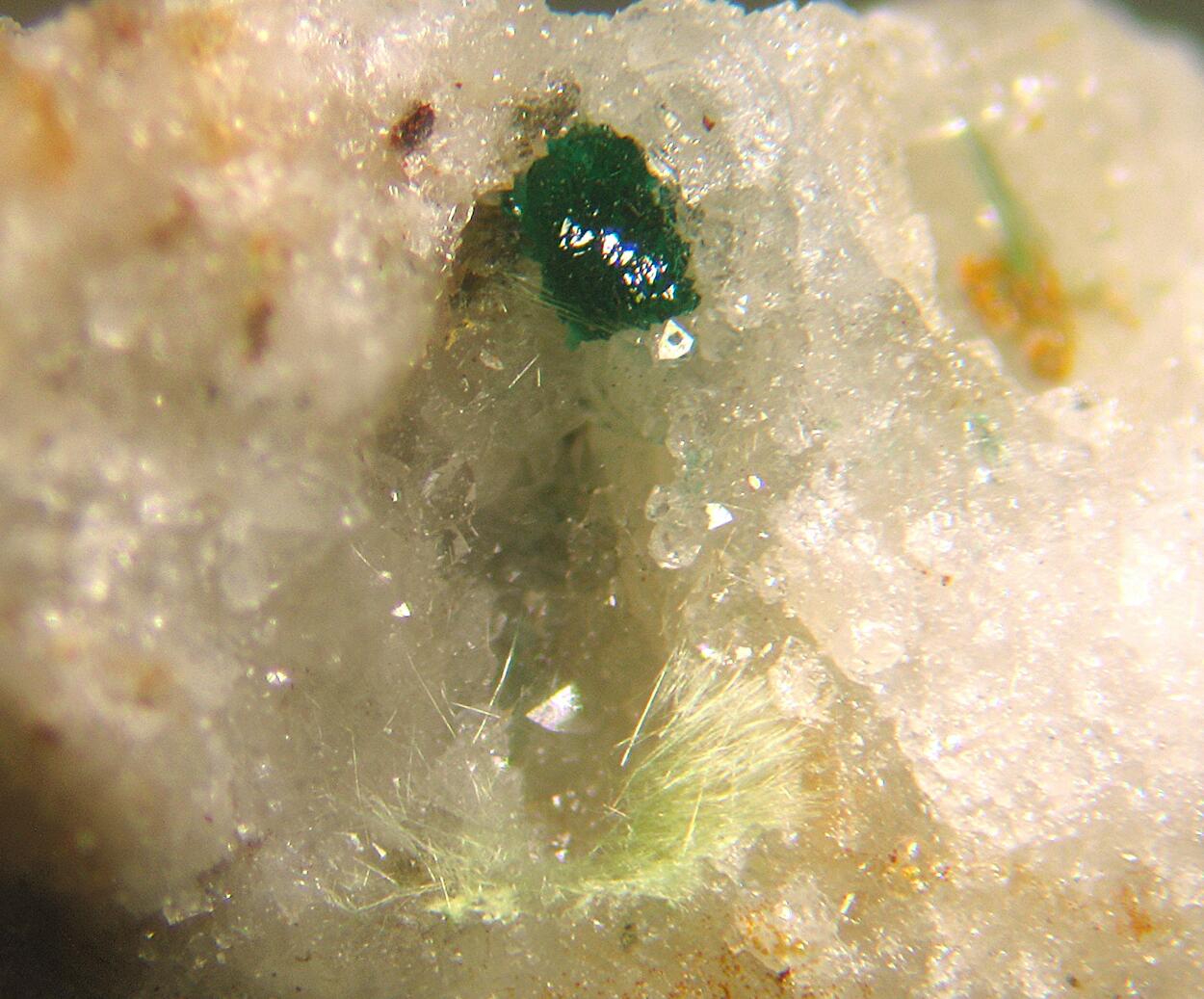 Cornwallite & Agardite-(Ce)