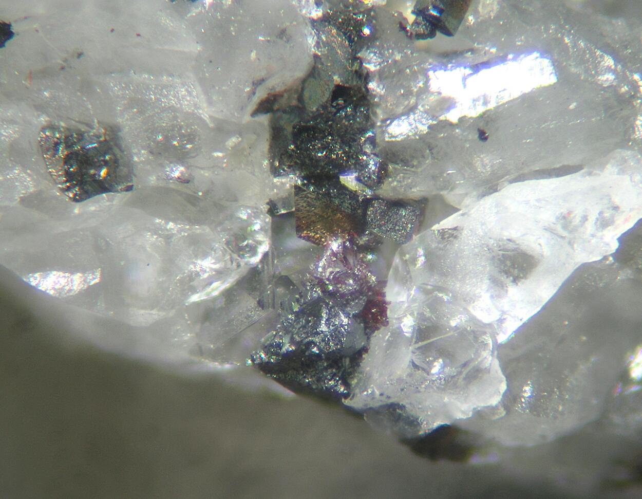 Stephanite Proustite & Arsenopyrite