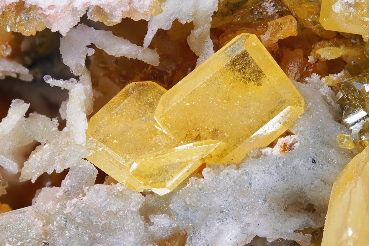 Wulfenite & Galena