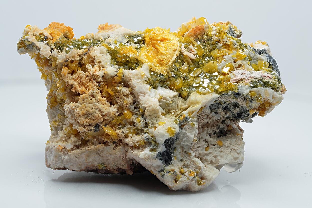 Wulfenite & Galena