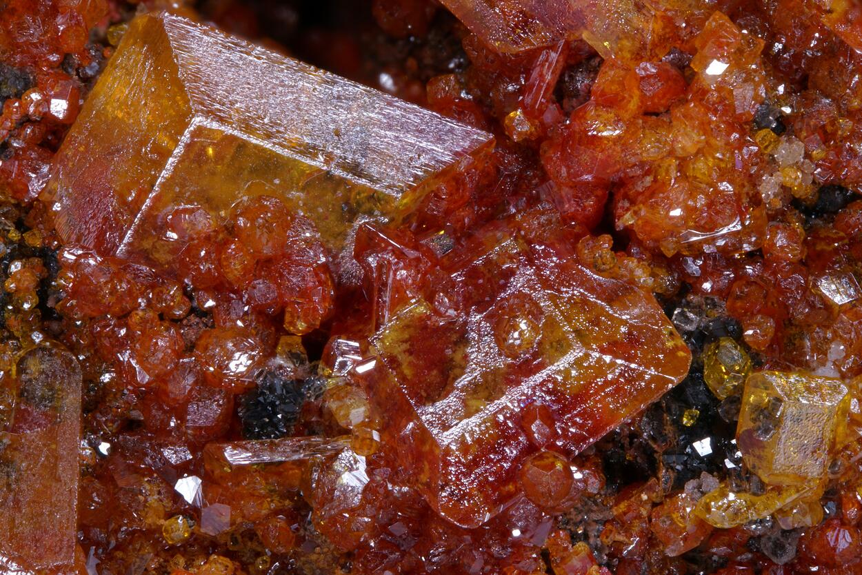 Wulfenite Mimetite & Willemite