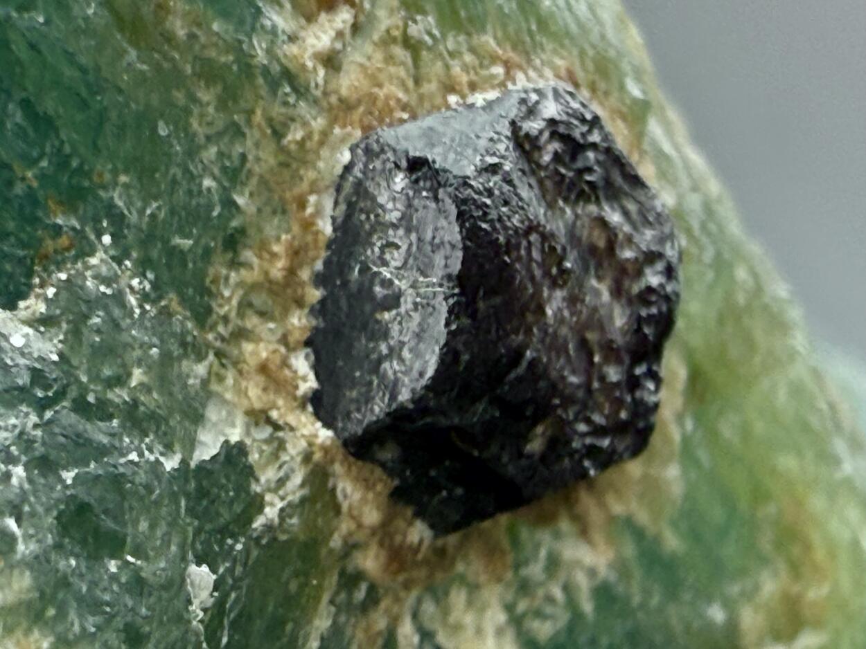 Grandidierite With Garnet
