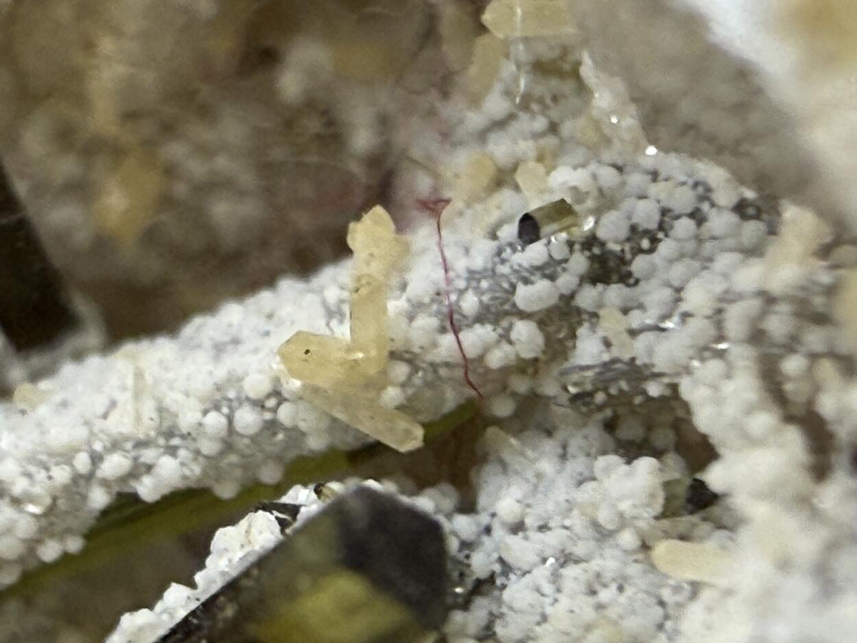 Eosphorite With Topaz Tourmaline & Mica