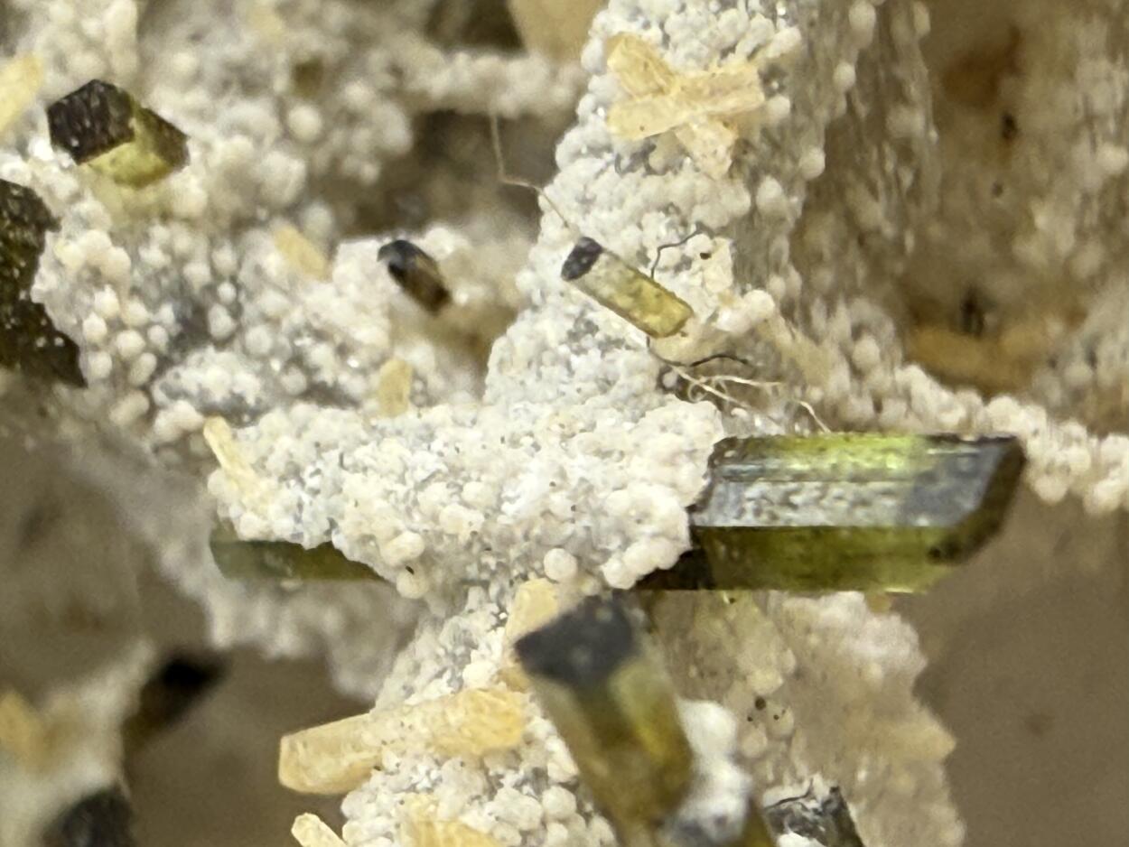 Eosphorite With Topaz Tourmaline & Mica