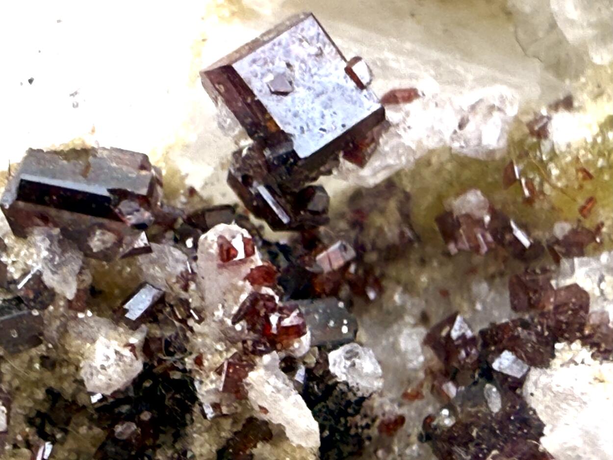 Anatase With Titanite & Cleavelandite