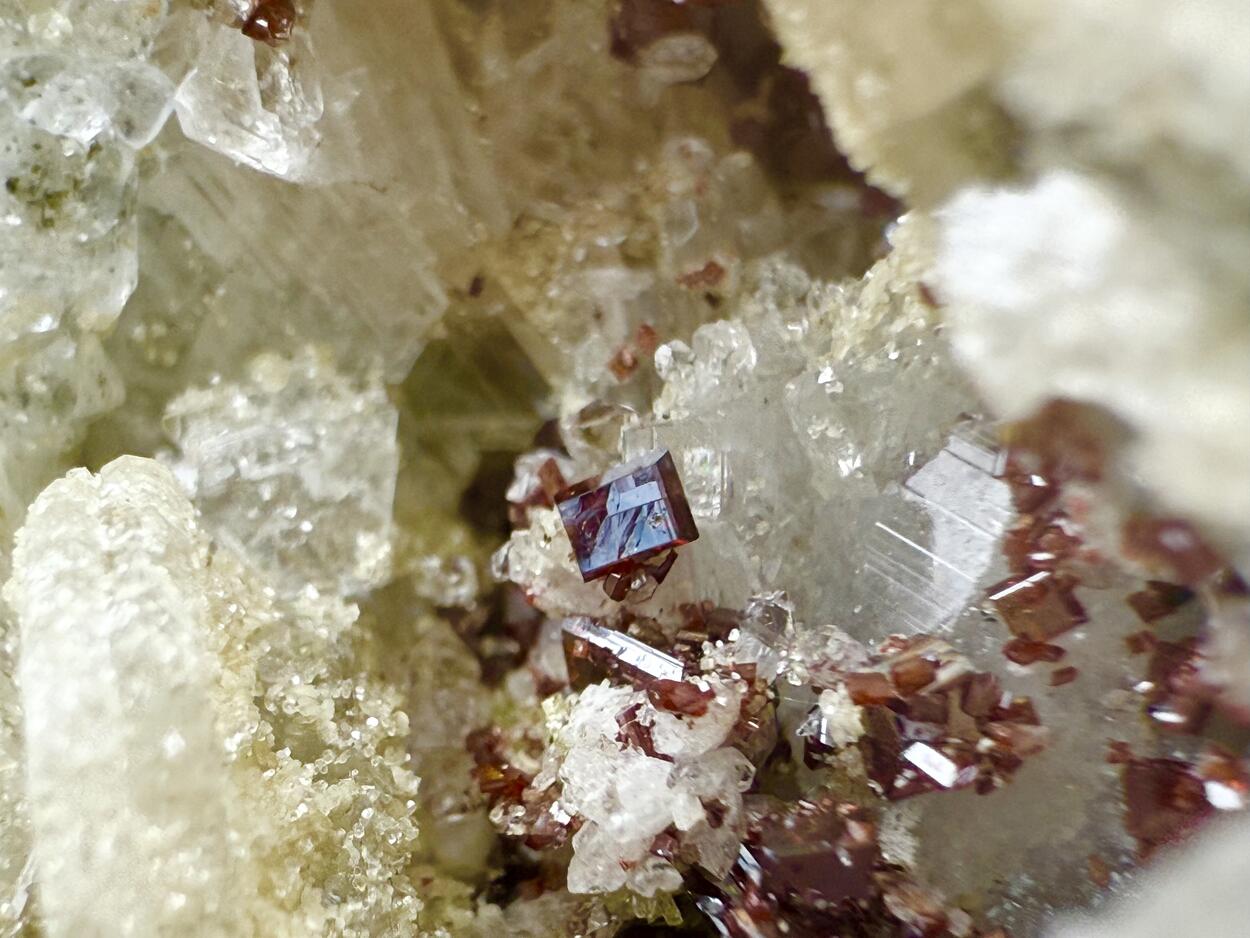 Anatase With Titanite & Cleavelandite