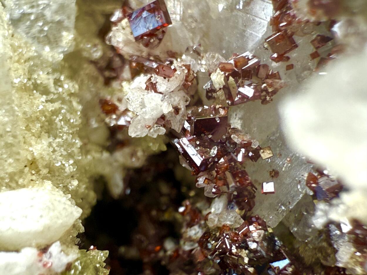 Anatase With Titanite & Cleavelandite