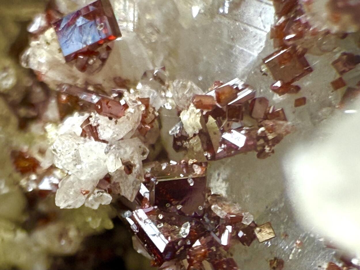 Anatase With Titanite & Cleavelandite