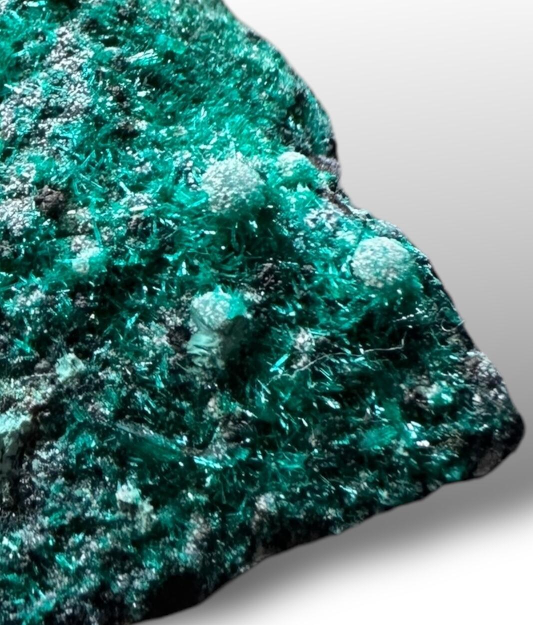 Dioptase On Chrysocolla