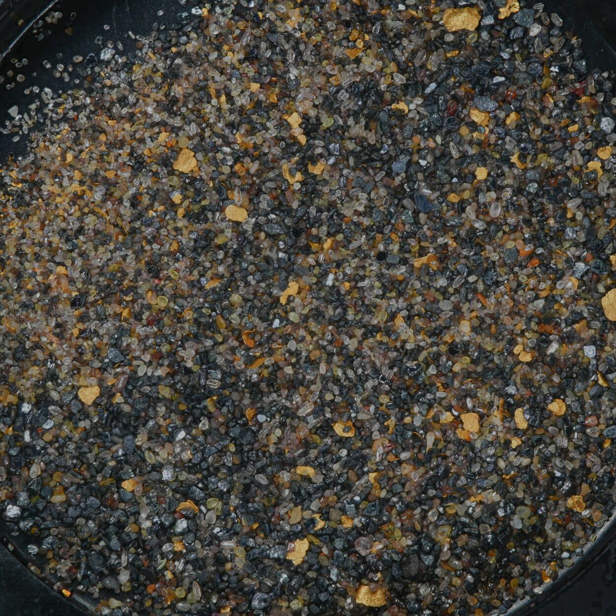 Native Gold & Zircon