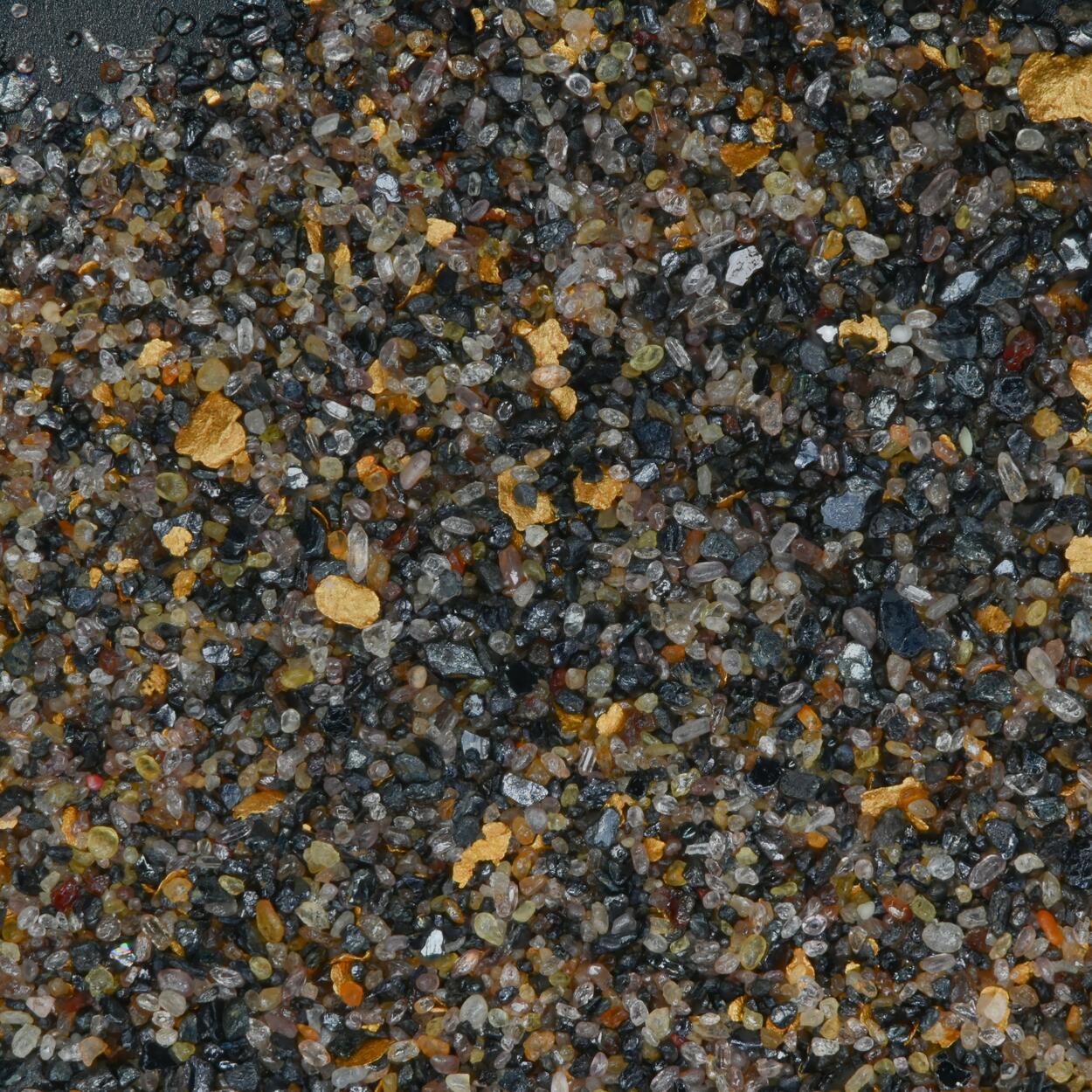 Native Gold & Zircon