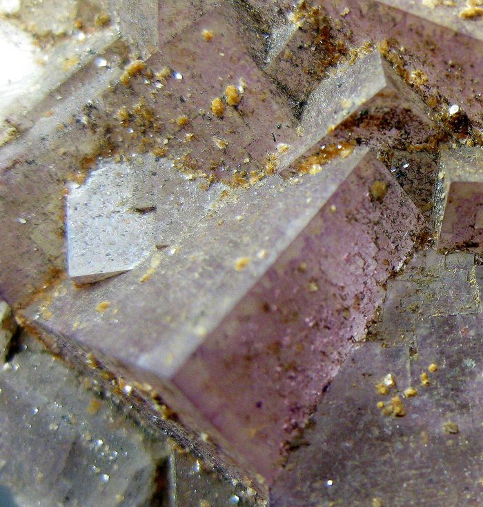 Fluorite With Plattnerite Conichalcite Dolomite & Calcite