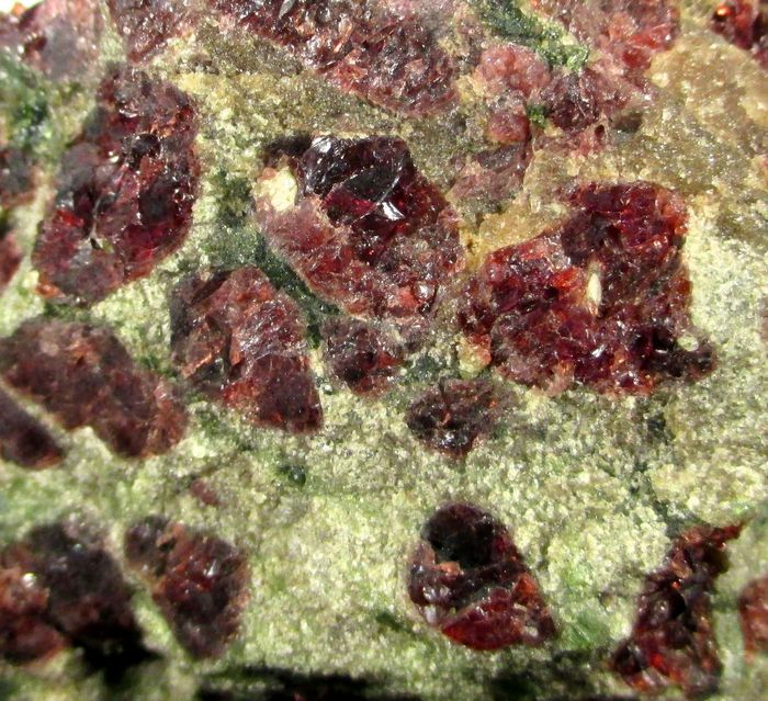 Pyrope & Chromian Diopside