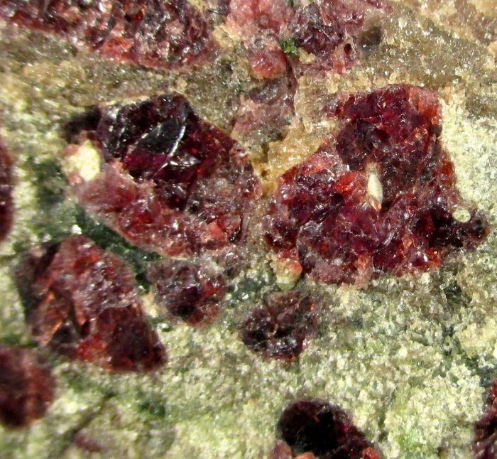 Pyrope & Chromian Diopside