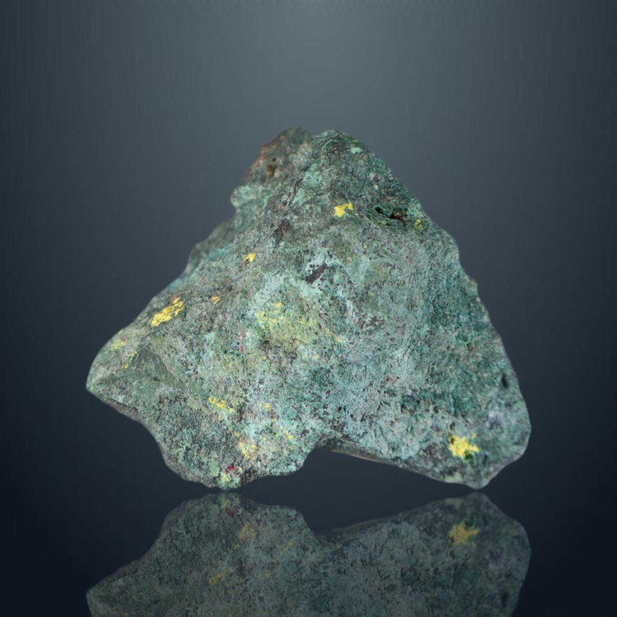 Guilleminite With Cuprosklodowskite