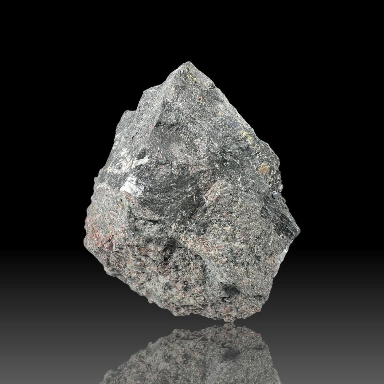 Uraninite Var Pitchblende With Chalcocite