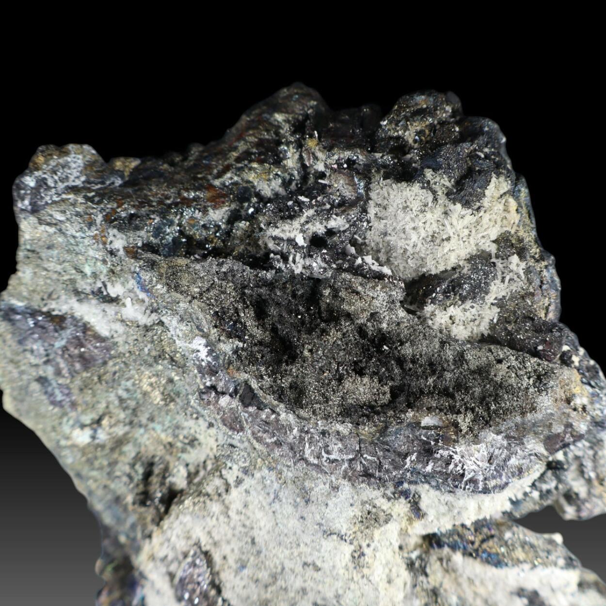 Enargite With Tetrahedrite - Tennantite