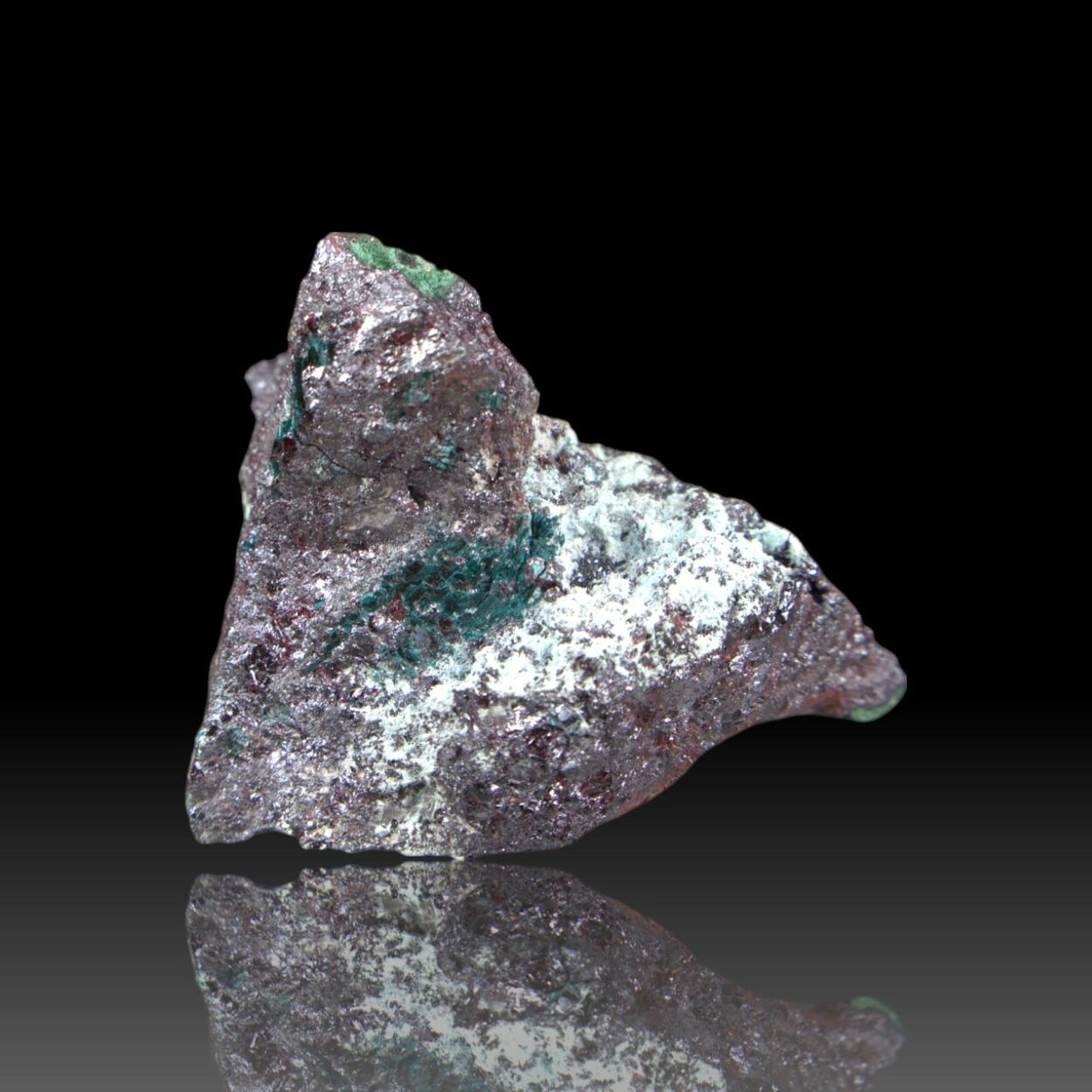 Gerhardtite With Rouaite Atacamite Malachite & Cuprite