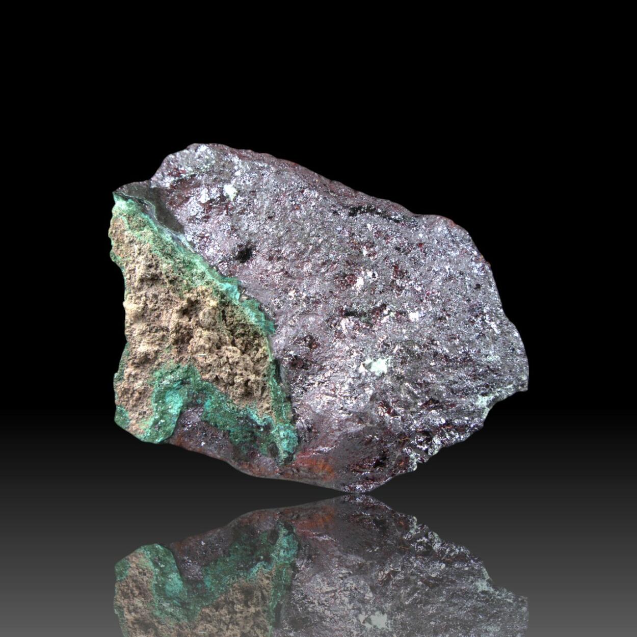 Gerhardtite With Rouaite Atacamite Malachite & Cuprite