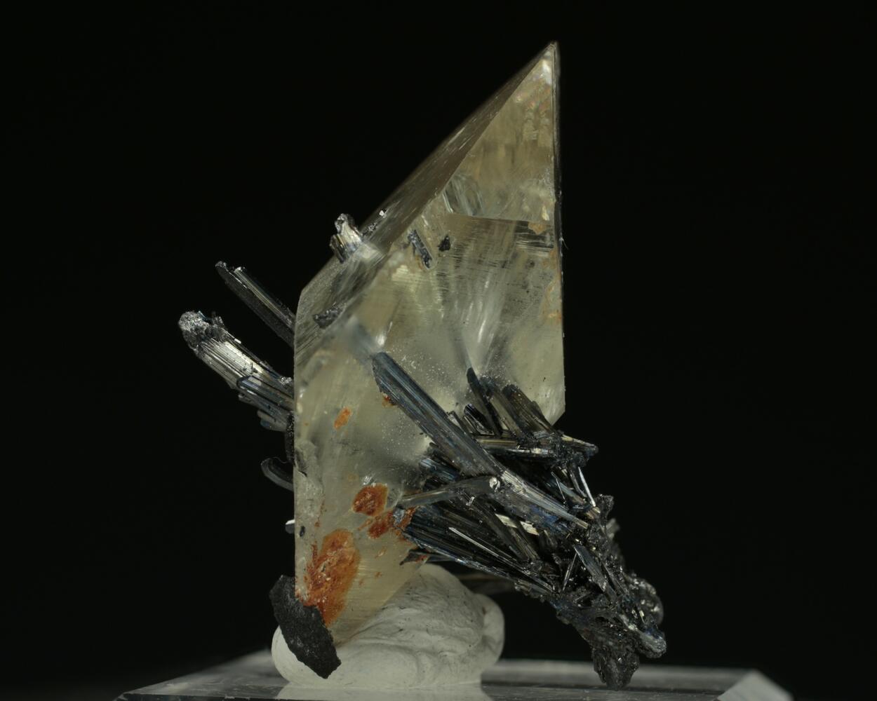 Calcite Stibnite