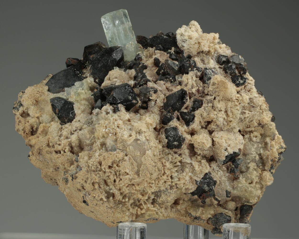 Beryl Var Aquamarine Smoky Quartz