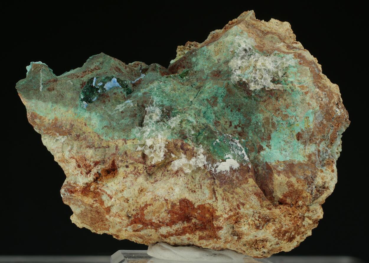 Chalcoalumite Brochantite & Cyanotrichite
