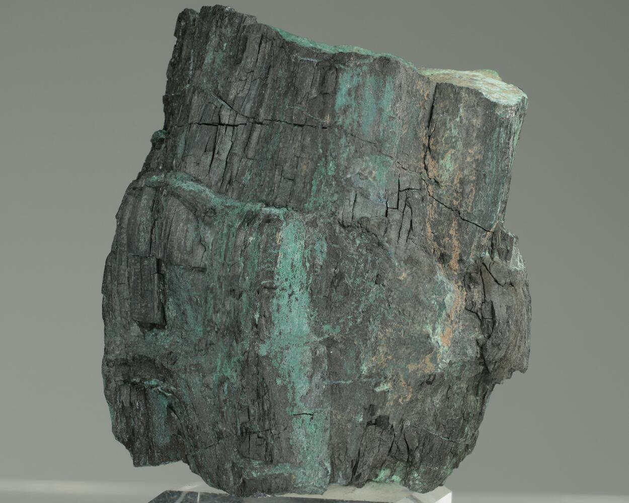 Chalcocite & Malachite Psm Wood