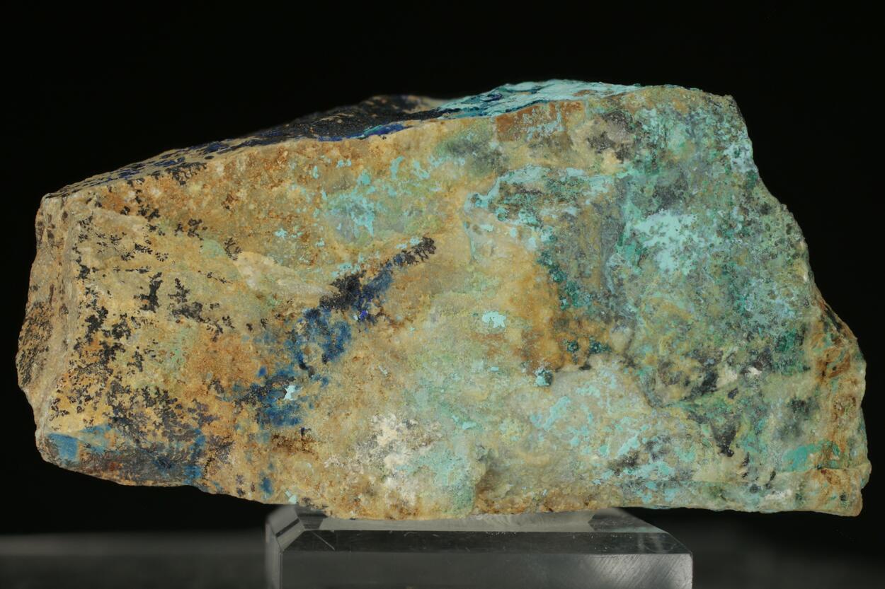 Claraite Azurite & Theisite