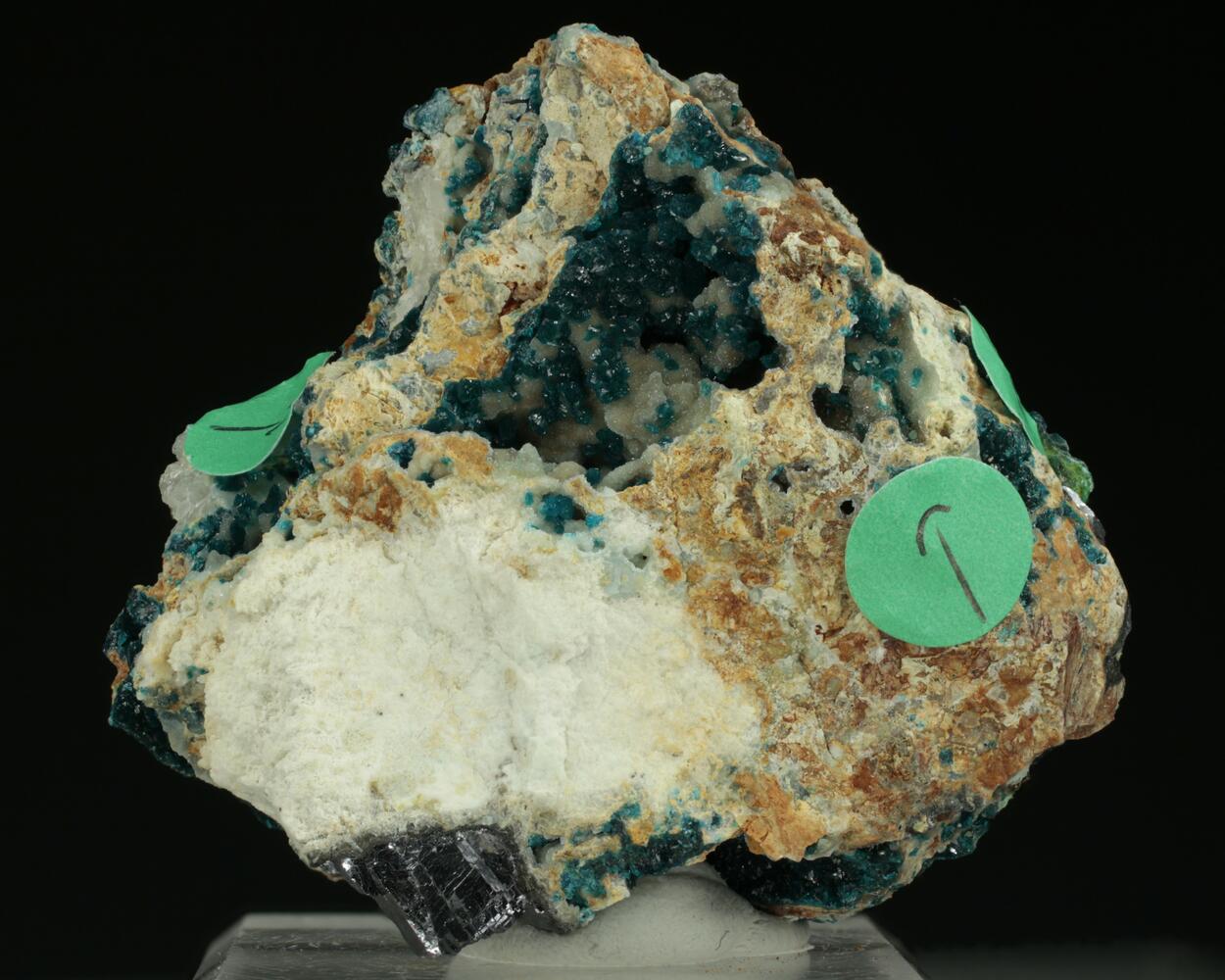 Dongchuanite Veszelyite & Hemimorphite