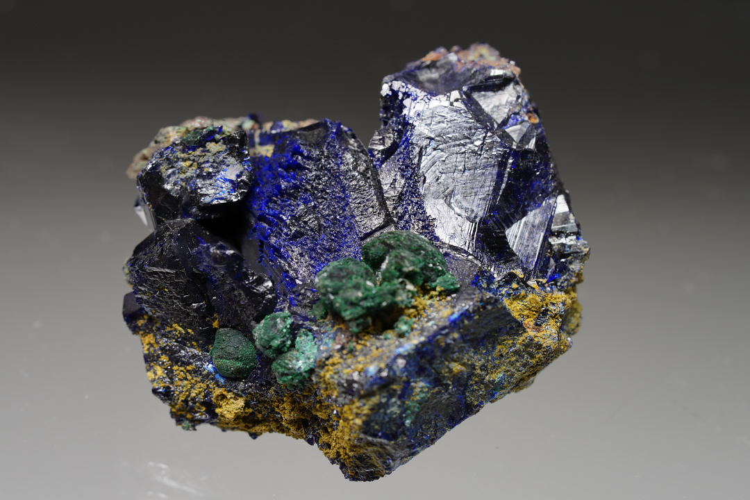 Beudantite & Azurite