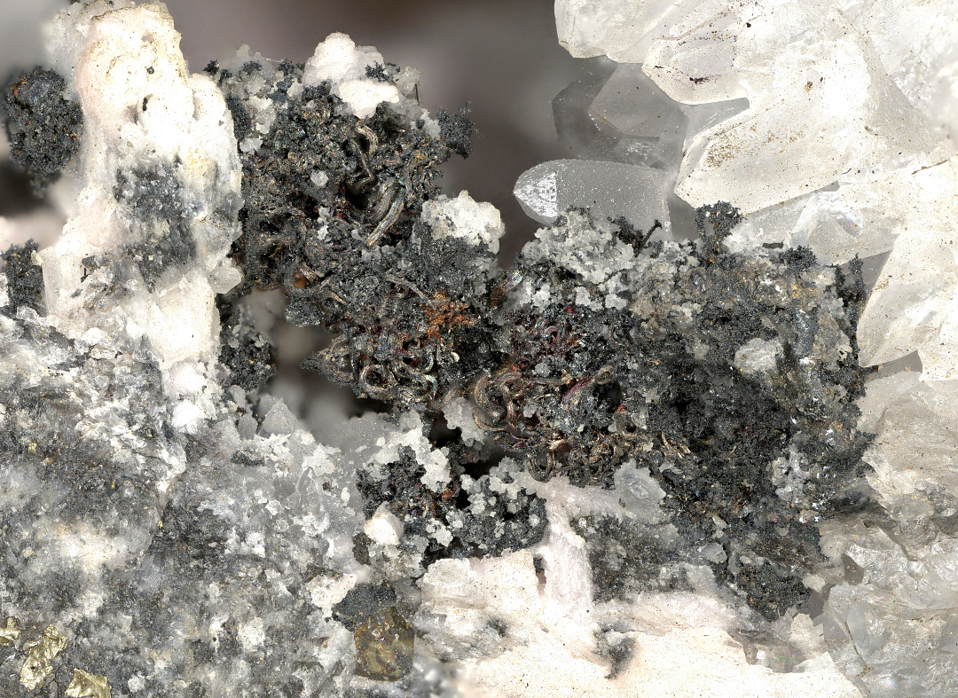 Acanthite & Native Silver