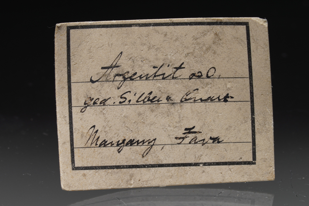 Acanthite & Native Silver