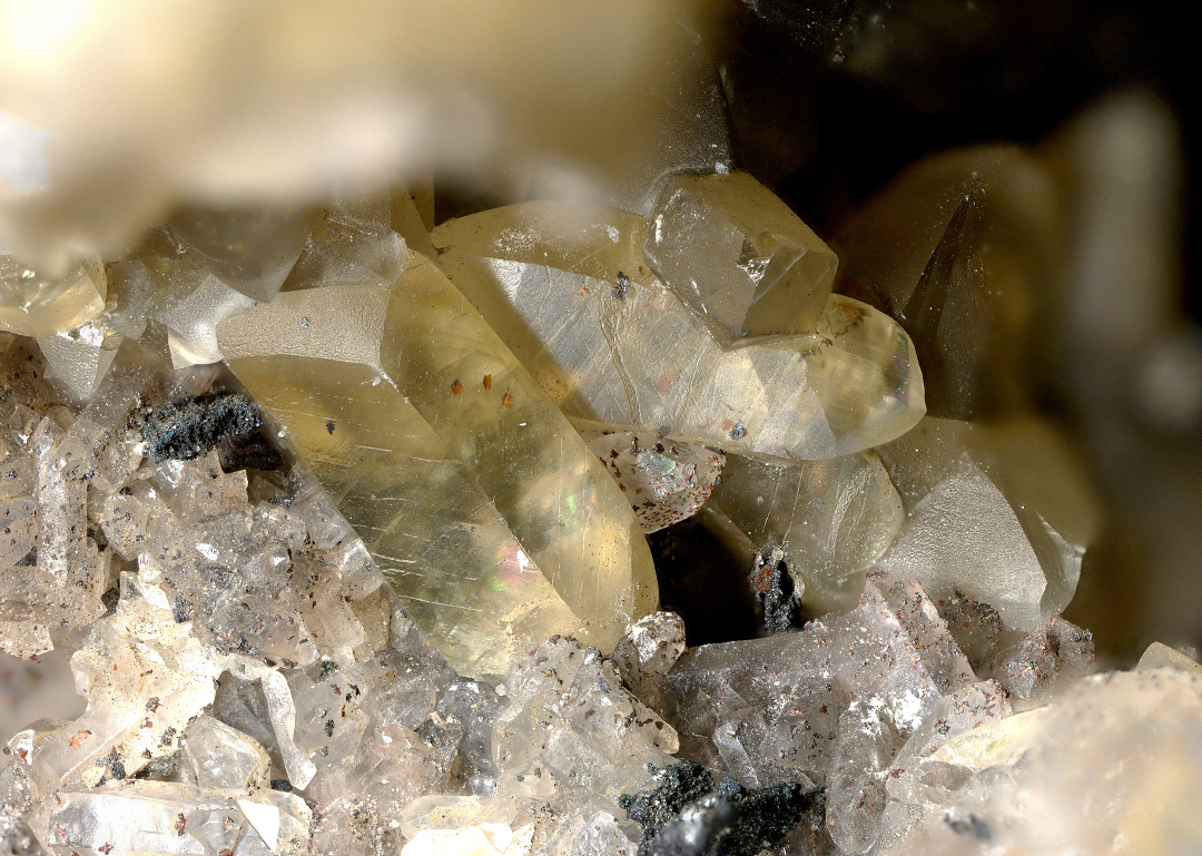 Greenockite On Smithsonite