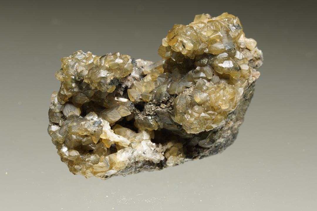 Greenockite On Smithsonite