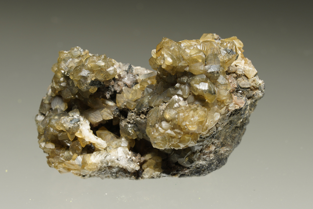 Greenockite On Smithsonite