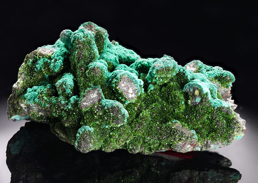 Olivenite & Malachite