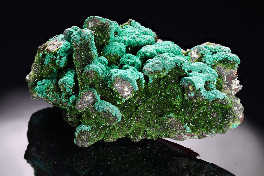 Olivenite & Malachite