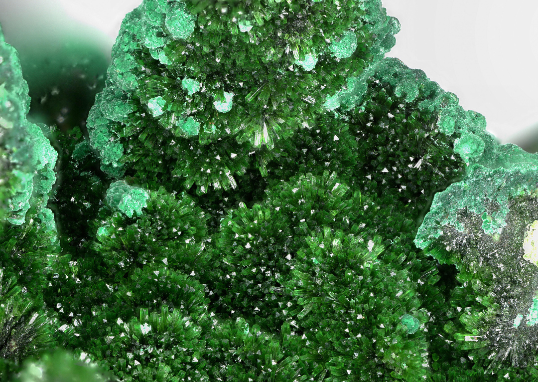Olivenite & Malachite